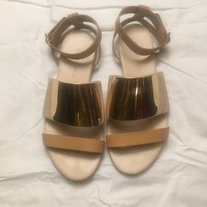 See by Chloe Gold Plated Sandals